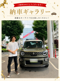 クロスビーご納車しました